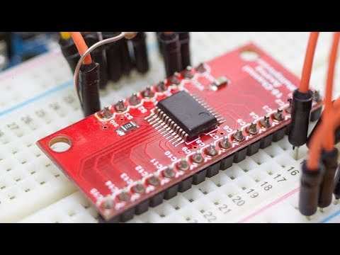 Видео: Мультиплексор CD74HC4067 или как сделать индикатор уровня воды на Arduino