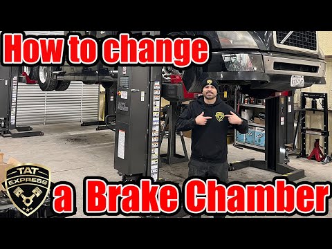 Видео: Как заменить тормозную камеру / Как заменить тормозную камеру на полуприцепе / Замена тормозной к...