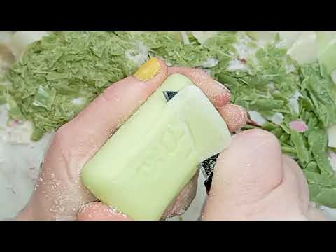 Видео: ASMR SOAP 🧼#soap #relax режу маленькие сухие мылки 😍🧼🤗