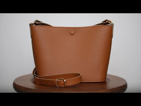 Видео: Изготовление сумки / поделка из кожи / выпуск выкройки / 189