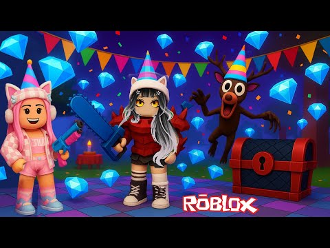 Видео: 🎉 ВЕЧЕРИНКА 99 НОЧЕЙ В ЛЕСУ с 💎 АЛМАЗАМИ с @DogGamer1⁩ в ROBLOX | 99 Nights in the Forest в Роблокс
