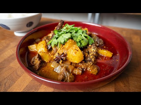 Видео: МЯСО с КАРТОШКОЙ по-тайски! Рецепт Массаман карри