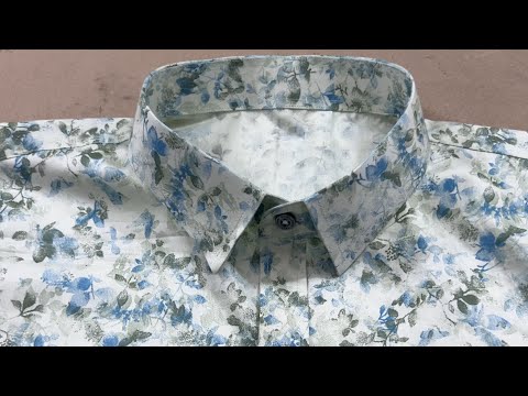 Видео: Вы можете начать шить рубашку с коротким рукавом всего за 16 минут. || пошив рубашки ||