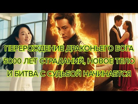 Видео: Перерождение Драконьего Бога — 5000 лет страданий, новое тело и битва с судьбой начинается #фэнтези