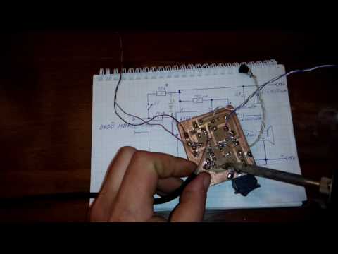 Видео: Усилитель для микрофона на к174ун7