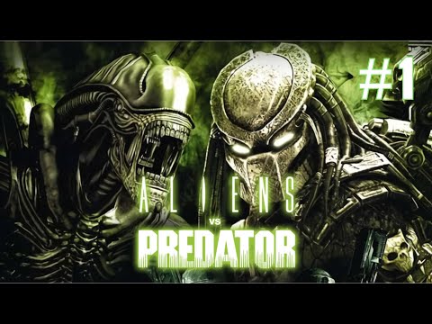 Видео: Aliens vs Predator 2010 прохождение (часть 1)