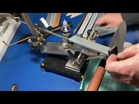 Видео: Тест новых брусков от компании KosiM из карбида кремния.