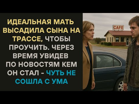 Видео: Мать в порыве злости оставила сына на трассе. Увидев по новостям кем он стал — чуть не сошла с ума