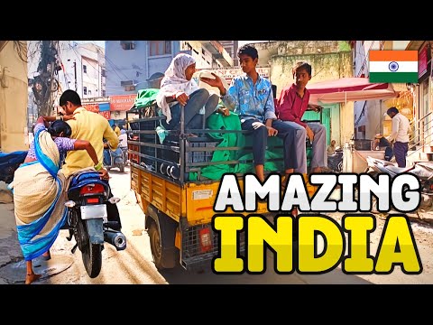 Видео: 🇮🇳 Пеший тур по Индии 4K | Какова повседневная жизнь в ИНДИИ?