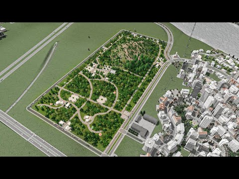 Видео: Центральный парк 5 ЗВЕЗД в Cities Skylines Прохождение #21