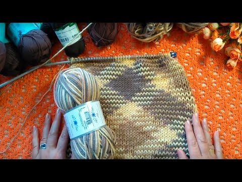 Видео: Пряжа/процесс в технике Пулинг/прогулка