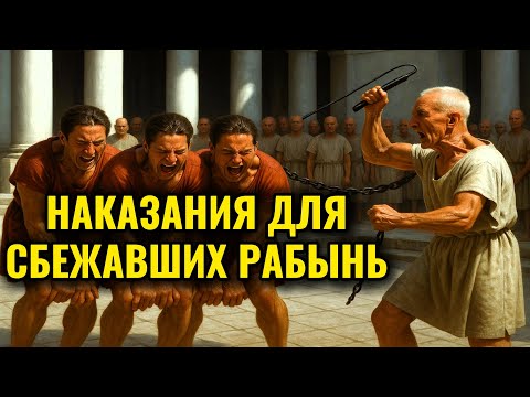 Видео: УЖАСНЫЕ НАКАЗАНИЯ ЖЕНЩИН КОТОРЫЕ ПЫТАЛИСЬ ИЗБЕЖАТЬ РАБСТВА В ДРЕВНЕМ РИМЕ