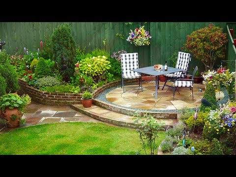 Видео: Идеи для сада Маленькие дворики и многое другое / Original ideas for country houses