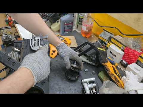 Видео: Partner p351 замена маслонасоса