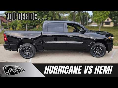 Видео: Hemi V8 против Twin Turbo 6 Cylinder Hurricane | Ram Truck | Ваш выбор?