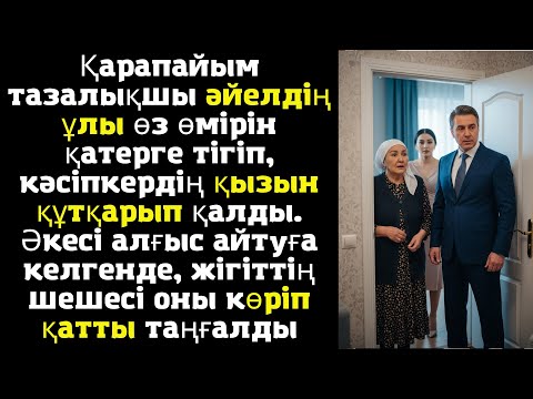 Видео: Қарапайым тазалықшы әйелдің ұлы өз өмірін қатерге тігіп кәсіпкердің қызын құтқарып қалды Әкесі алғыс