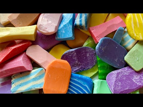 Видео: ASMR Soap cutting | Soap Carving|Резка мыла  | ASMR