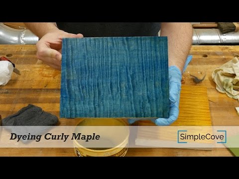 Видео: Окрашивание кудрявого клена