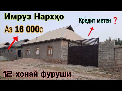 Видео: Хонахои арзон ! 31.10.25 /Аз Душанбе ва нуктаҳои ТЧК. Дома на продажу! В Душанбе и РТ