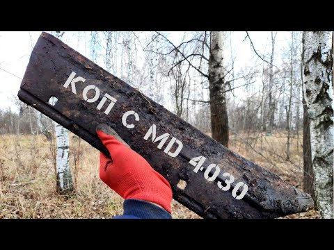 Видео: МЕТАЛЛОКОП С MD 4030.КОП МЕТАЛЛА В ЛЕСУ!