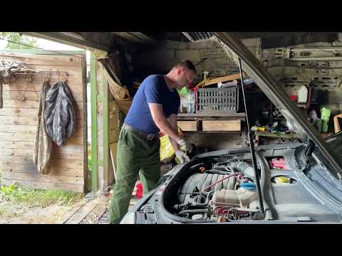 Видео: Ауди а6 с5, начало снятия мотора BBJ