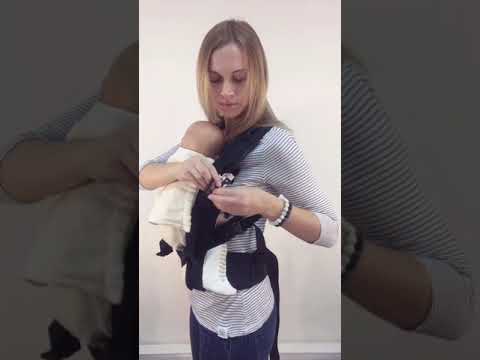 Видео: Эргорюкзак категории 0+ ТМ Caramel. Видеоинструкция