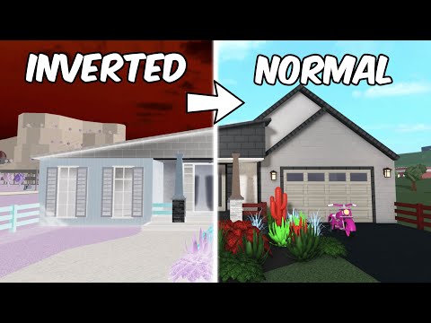 Видео: ЗДАНИЕ В БЛОКСБУРГЕ С ИСПОЛЬЗОВАНИЕМ ИНВЕРТИРОВАННЫХ ЦВЕТОВ