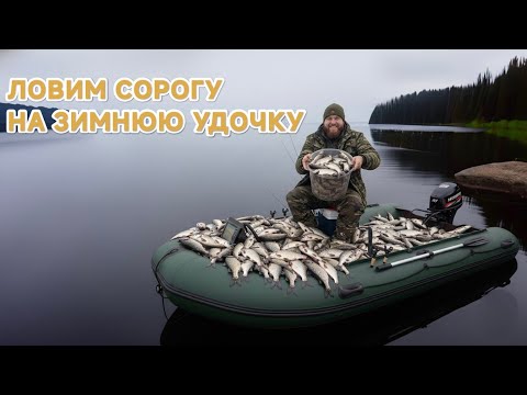 Видео: 🎣 Эксперимент на воде! Рыбалка на зимнюю удочку с лодки — работает ли это?