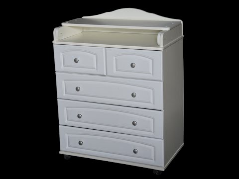 Видео: Сборка пеленального комода "Ульяна 800/5" фирмы "Антел"