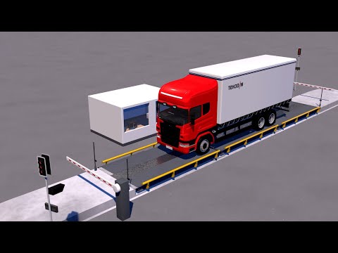 Видео: Как устроены автомобильные весы?