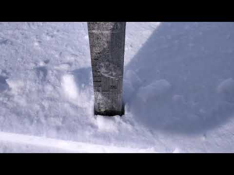 Видео: Снегозадержание в феврале 2021 года в Есильском районе.