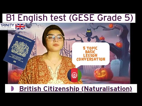 Видео: Тест по английскому языку B1 (GESE, 5 класс) | Британское гражданство SELT | Тринити-колледж Лонд...