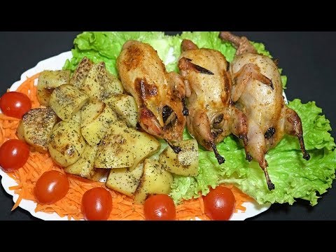 Видео: Фаршированные ПЕРЕПЕЛА В ДУХОВКЕ! Вкусное горячее блюдо на праздничный стол!