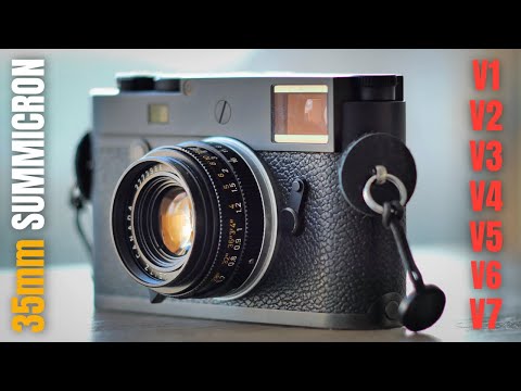 Видео: 🔴 Инвестирование в плохие объективы (сравнение Leica Summicron 35mm v1, v2, v3, v4, v5, v6, v7)