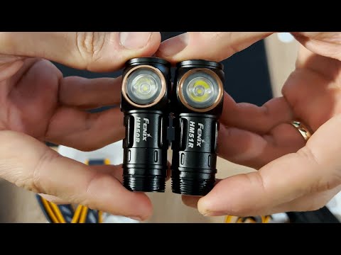 Видео: Сравнение Fenix HM50R v2.0 vs HM51R Ruby v2.0 Налобный фонарь Феникс