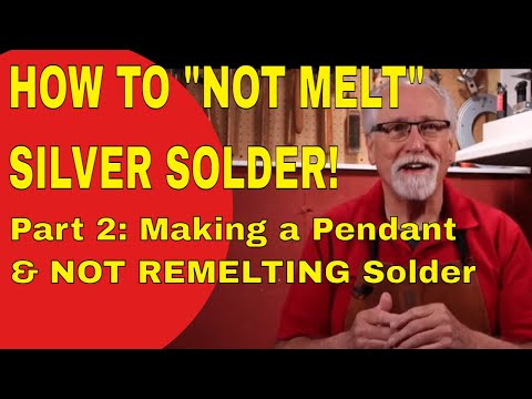 Видео: КАК «НЕ РАСПЛАВИТЬ» СЕРЕБРЯНЫЙ ПРИПОЙ — ЧАСТЬ 2