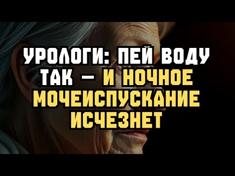 Видео: УРОЛОГИ говорят: пейте ВОДУ вот так — и НЕ БУДЕТ ночных походов!