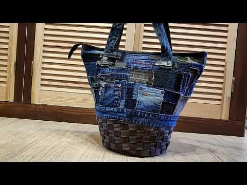 Видео: Сшила невероятную сумку - Вам понравится!/bag from old jeans