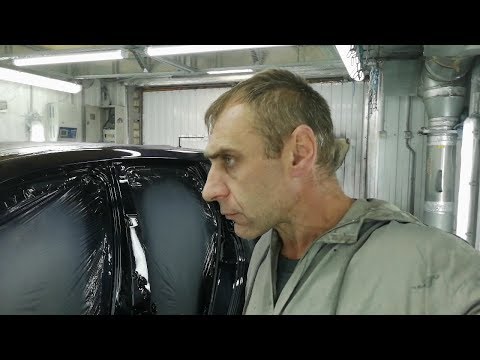 Видео: Лакировка лаком LEСHLER ML920  UHS по бибирусовски!!!