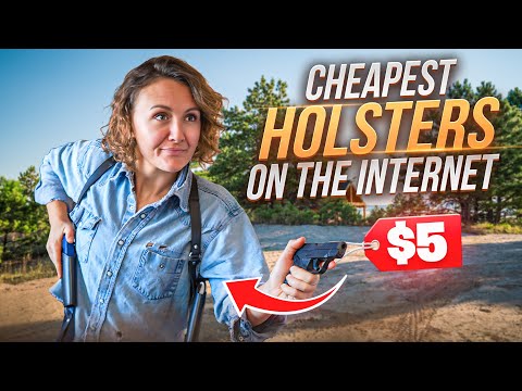 Видео: Я купил самые дешёвые кобуры в интернете... Вот мои честные мысли