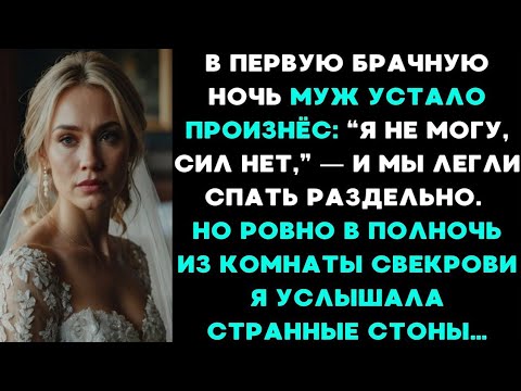 Видео: В первую брачную ночь муж сказал: «Не могу, нет сил». Мы легли спать по отдельности. Но...