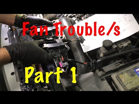 Видео: Проблемы с вентиляторами охлаждения SAAB 93. Часть 1