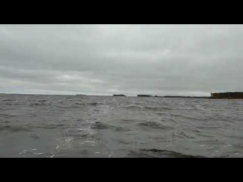 Видео: волны на Волге