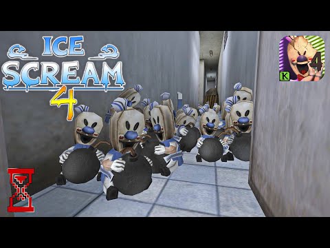 Видео: Баг клонирования ловушек в Мороженщике 4 // Ice Scream 4