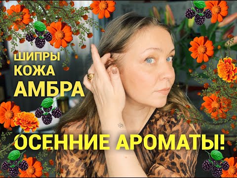 Видео: Осень! Самые любимые ароматы! Шипры, кожа, амбра❤️