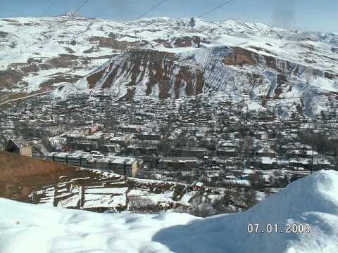 Видео: Майли-Сай,зима,яблоки на снегу.