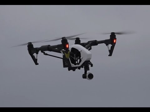 Видео: Квадрокоптер за 300 тысяч. ... DJI inspire 1 v2.0