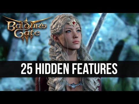 Видео: 25 секретных функций Baldur's Gate 3, о которых вам никогда не расскажут (советы и рекомендации)