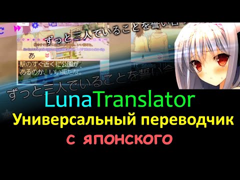 Видео: LunaTranslator - Переведет любую игру с японского