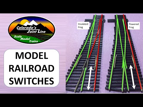 Видео: Электрифицированные и изолированные модели железнодорожных стрелочных переводов